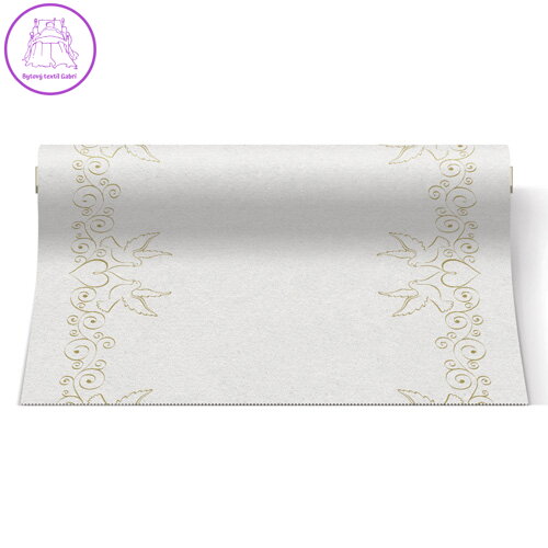 Středový pás AIRLAID 40cm x 24m Doves Gold Středový pás AIRLAID 40cm x 24m Doves Gold