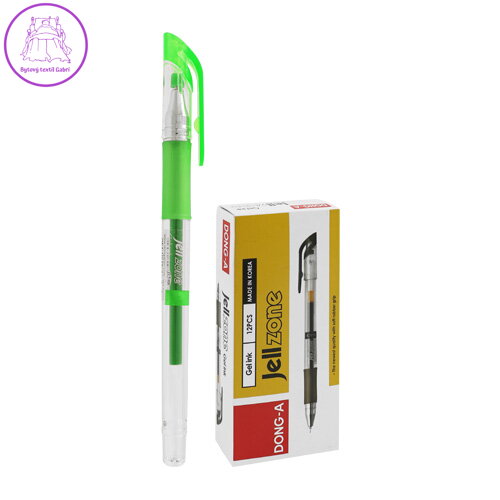 Pero gelové DONG-A JellZone 0.5mm / sv.zelené Pero gelové DONG-A JellZone 0.5mm / sv.zelené