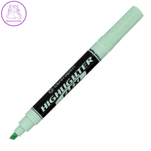 Zvýrazňovač CENTROPEN 8542 FLEXI PASTEL - zelený