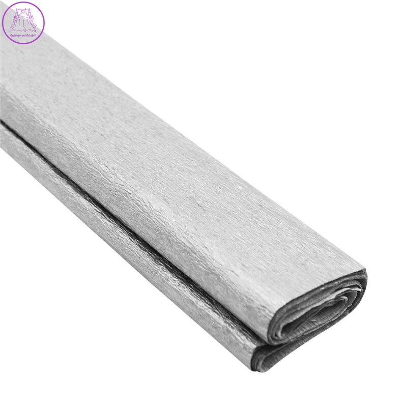 Krepový papír JUNIOR 200x50 cm - stříbrný 31