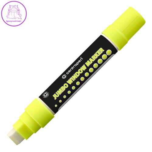 Popisovač CENTROPEN 9120 žlutý na sklo Popisovač CENTROPEN 9120 žlutý na sklo