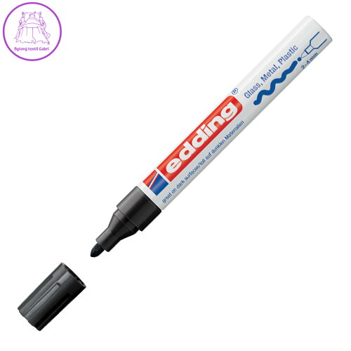 Lakový popisovač Edding 750 černý