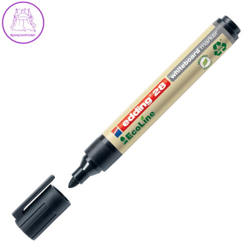 Popisovač na bílé tabule Edding Ecoline 28 černý