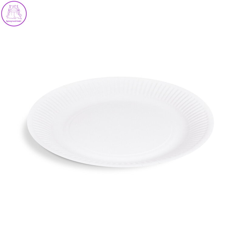 Papírový talíř (FSC Mix) bílý Ø23cm [10 ks]