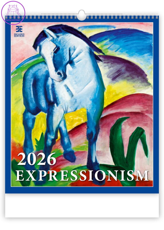 Nástěnný kalendář 2026 - Exkluzivní expresionismus Nástěnný kalendář 2026 - Exkluzivní expresionismus