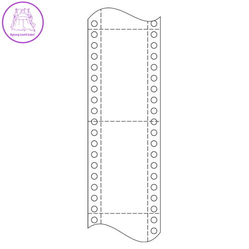 Tabelační papír 12 x 06 "(1 +1) NCR BP Tabelační papír 12 x 06 "(1 +1) NCR BP
