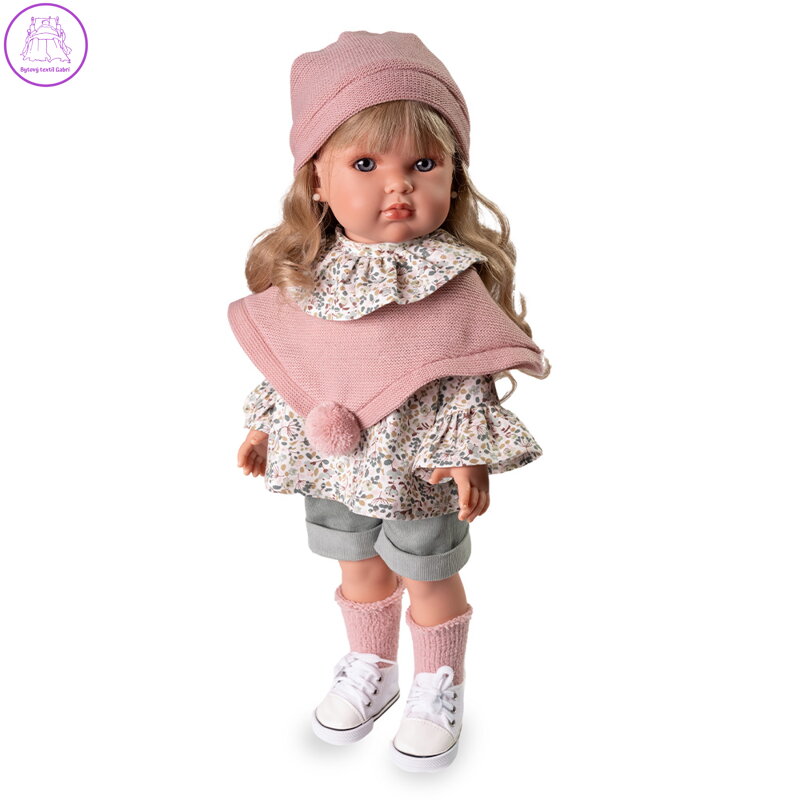 Panenka Bella v ponču, 45 cm