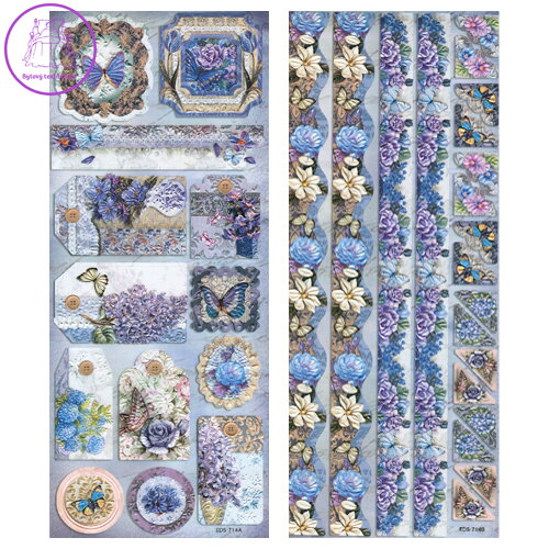 Nálepky  EDSG 714  A-B dekorační