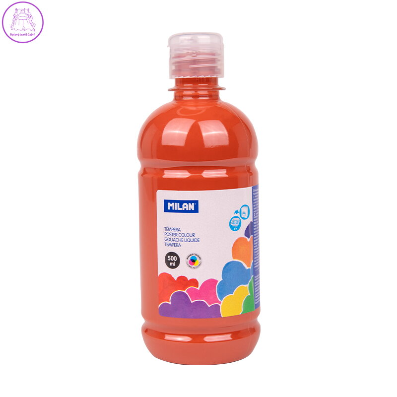 Barva temperová 500ml hnědá Barva temperová 500ml hnědá