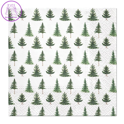 Ubrousky PAW L 33x33cm Conifer Forest