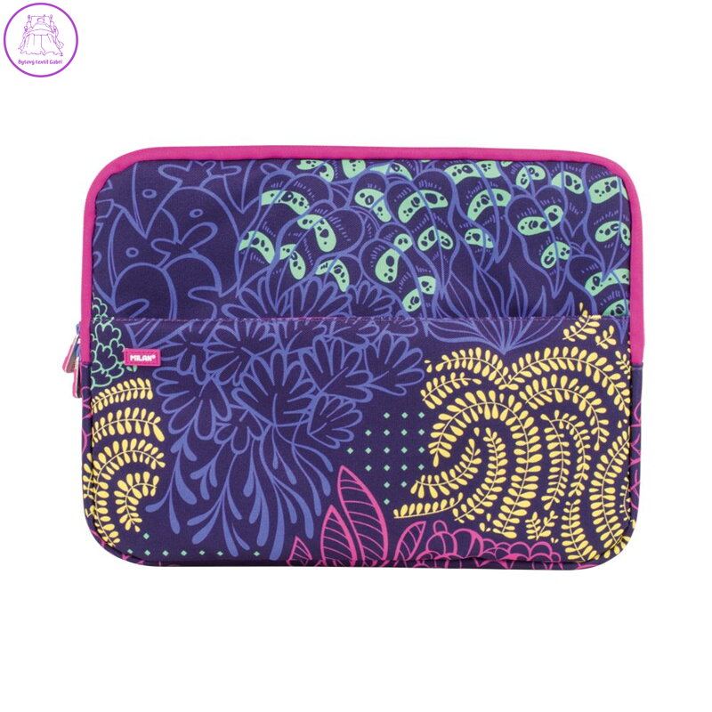 Brašna na notebook MILAN série Fireflies, fialové 32,5 x 24 cm Brašna na notebook MILAN série Fireflies, fialové 32,5 x 24 cm