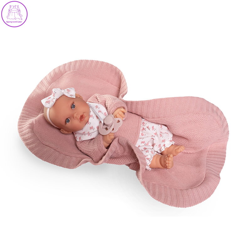 Panenka Kika s čelenkou 27 cm, se zvukem