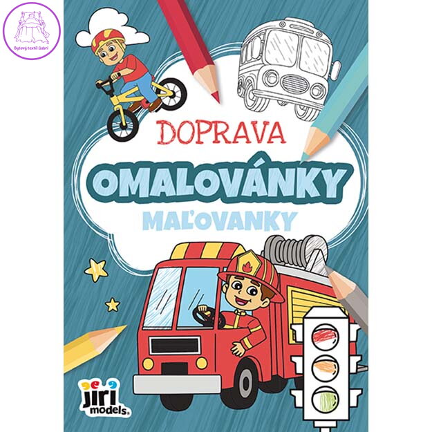 Omalovánka JM A5 - Doprava Omalovánka JM A5 - Doprava