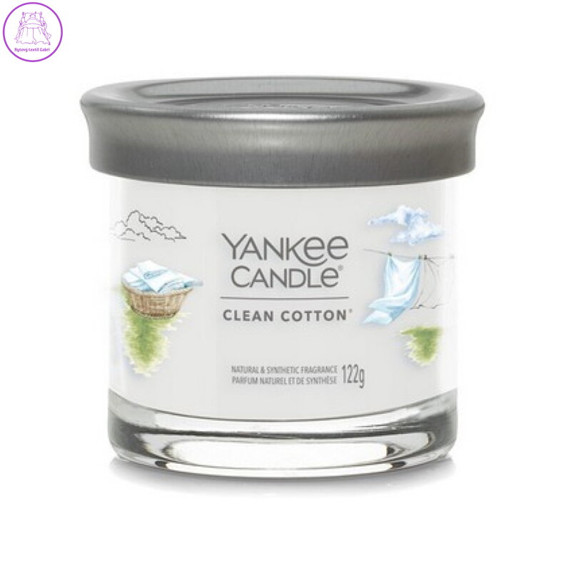 Svíčka Yankee Candle -  CLEAN COTTON