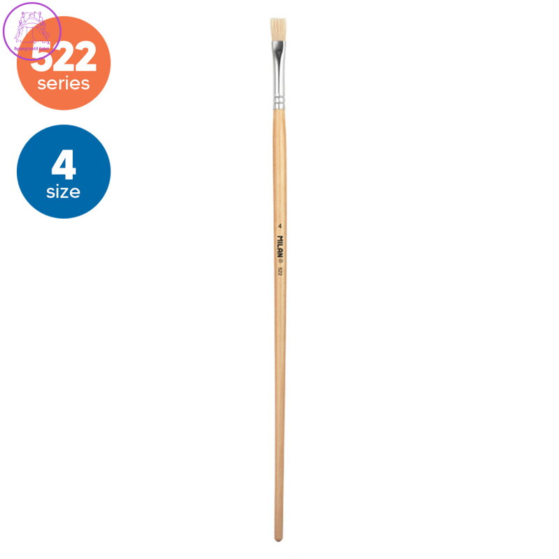 Štětec plochý MILAN č. 4 - 522 Štětec plochý MILAN č. 4 - 522