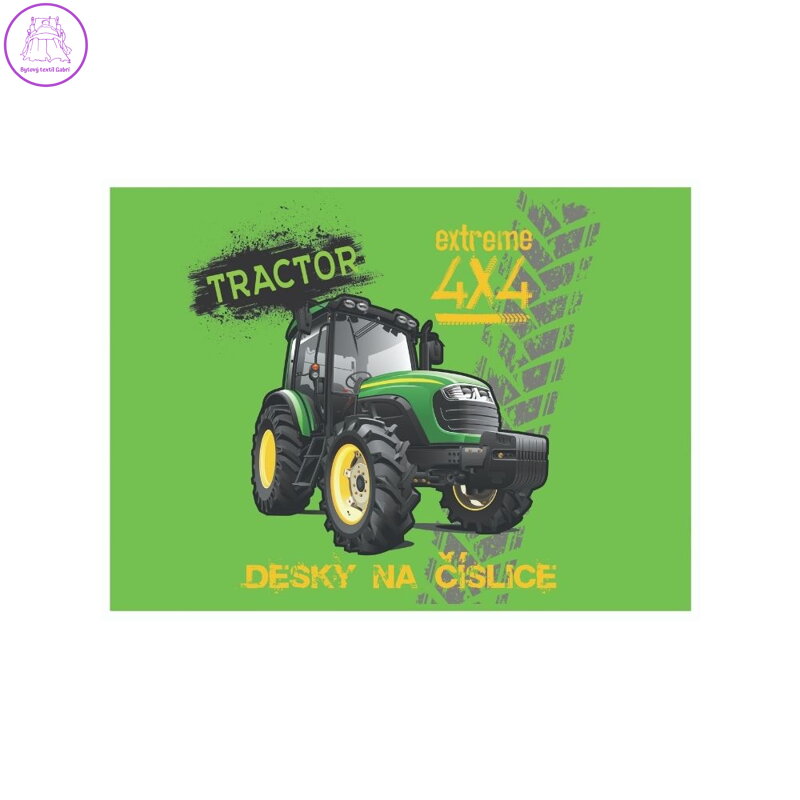 Desky na číslice traktor