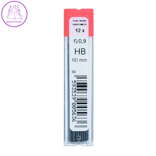 Grafitové tuhy KOH-I-NOOR HB,B,H / 0,9 mm, 12 ks