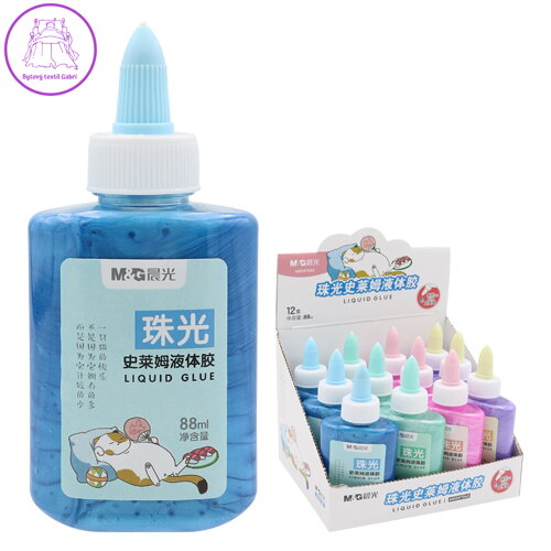Tekuté lepidlo M&G 88 ml - barevné/perleťové Tekuté lepidlo M&G 88 ml - barevné/perleťové
