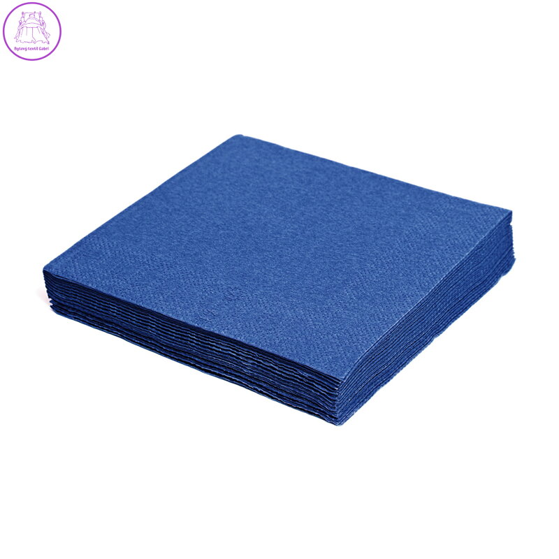 Obrousky 3-vrstvé 33 x 33 cm tm.modré / 50ks / Obrousky 3-vrstvé 33 x 33 cm tm.modré / 50ks /