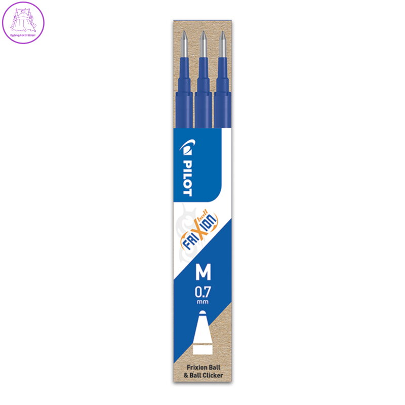 Náplň gumovací PILOT Frixion 0,7 mm/3 ks - modrá Náplň gumovací PILOT Frixion 0,7 mm/3 ks - modrá
