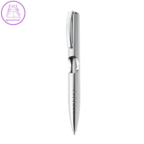 Pero guľôčkové ONLINE Flip XL Shiny Chrome 0,7 mm, čierna náplň