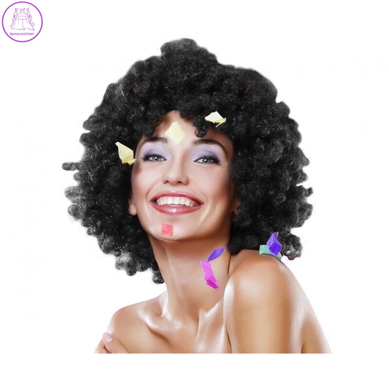 Paruka Afro černá Paruka Afro černá