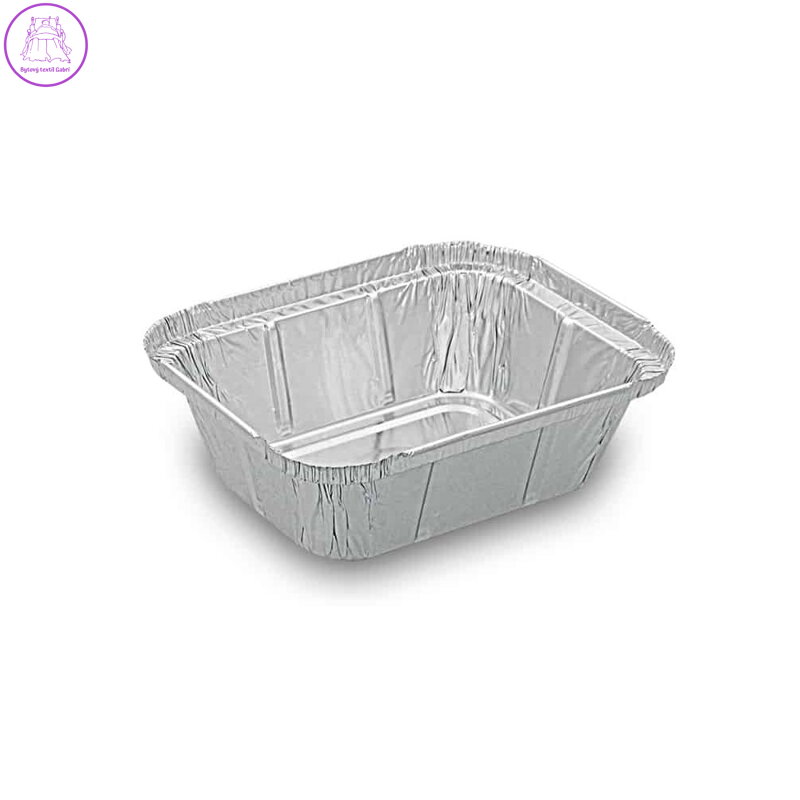 Miska Alu hranatá 250 ml (130x103x43 mm) 100 ks Miska Alu hranatá 250 ml (130x103x43 mm) 100 ks