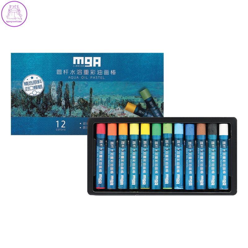 Pastel olejový M&G Aqua Oil Pastel - sada 12 ks Pastel olejový M&G Aqua Oil Pastel - sada 12 ks