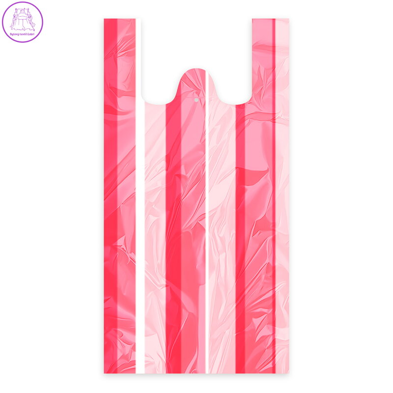 Taška 4 kg pruh. 25 + 12 x 45 cm (100 ks v bal.)