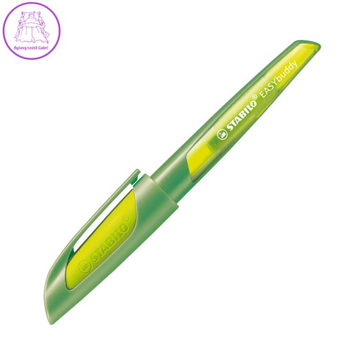 Pero bombičkové STABILO EASYbuddy - lime / green M, modrá náplň Pero bombičkové STABILO EASYbuddy - lime / green M, modrá náplň