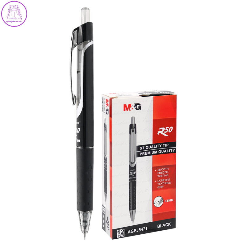 Pero gelové M&G R50 hrot 0,5 mm - černá náplň