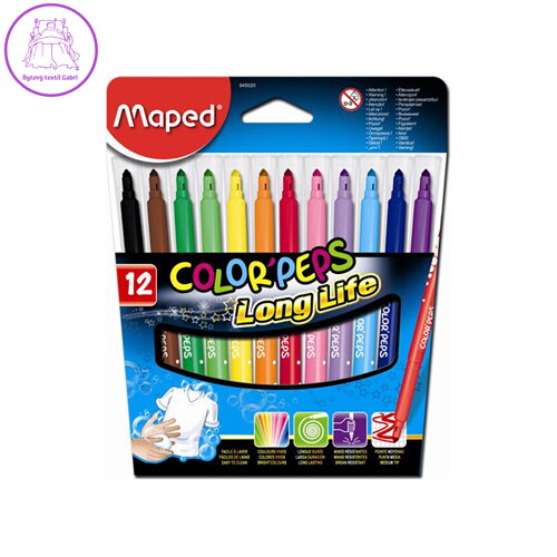 Fixy - MAPED COLOR PEPS - sada 12 ks Fixy - MAPED COLOR PEPS - sada 12 ks