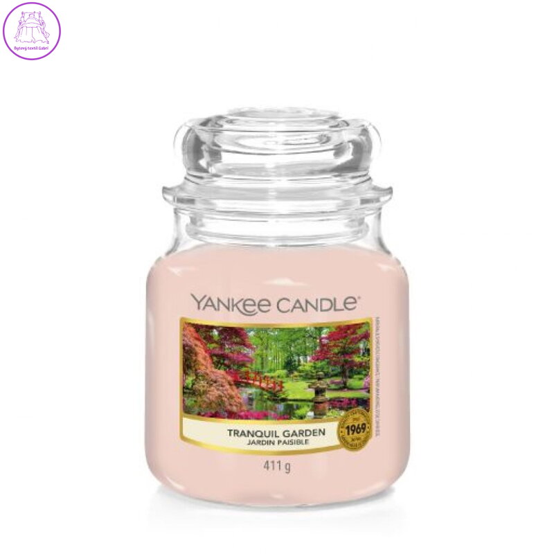 Svíčka Yankee Candle -  TRANQUIL GARDEN, střední