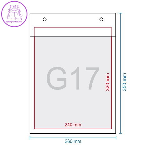 Obálka bublinková G17, 260 x 350 mm (240 x 340)