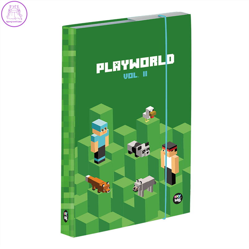 Box na sešity A5 Jumbo Playworld Box na sešity A5 Jumbo Playworld