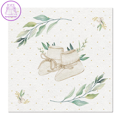 Obrúsky PAW AIRLAID 40x40 cm Hello Baby Obrúsky PAW AIRLAID 40x40 cm Hello Baby