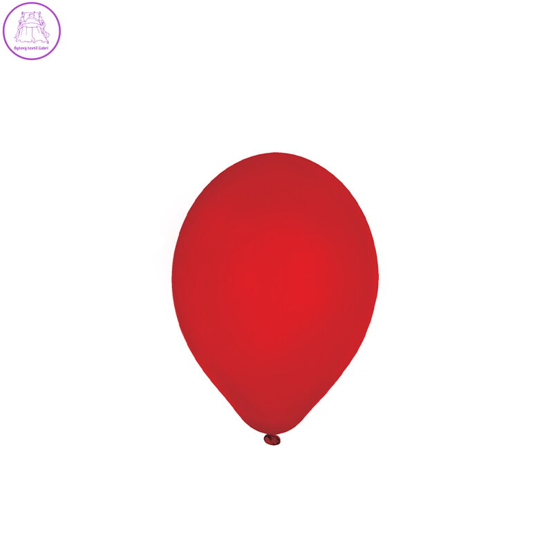 Balón M 25 cm, červený / 10 ks / Balón M 25 cm, červený / 10 ks /