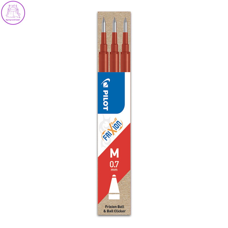 Náplň gumovací PILOT Frixion 0,7 mm/3 ks - červená Náplň gumovací PILOT Frixion 0,7 mm/3 ks - červená
