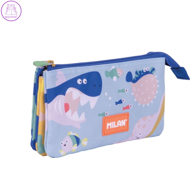 Pouzdro na pera MILAN 5-kapesní, séria Blue Odyssey Pouzdro na pera MILAN 5-kapesní, séria Blue Odyssey