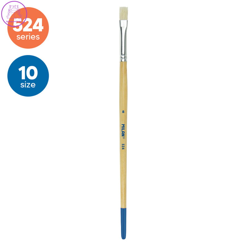 Štětec plochý MILAN č. 10 - 524 Štětec plochý MILAN č. 10 - 524