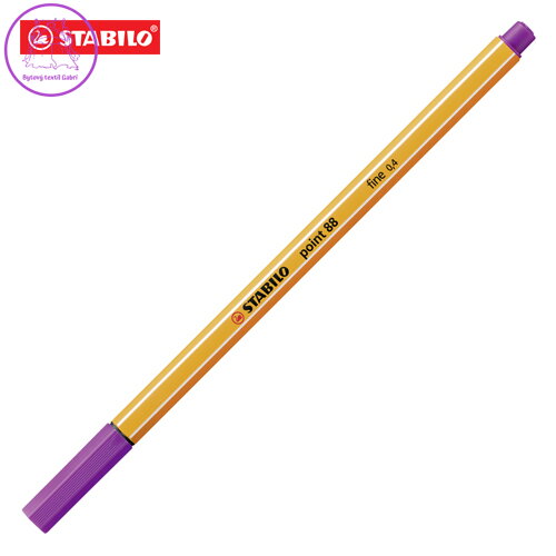 Liner STABILO point 88 světle fialový