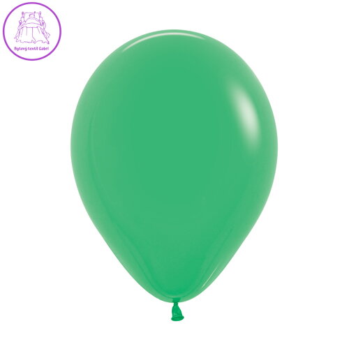 Balón Solid 25 cm, zelený /100ks/
