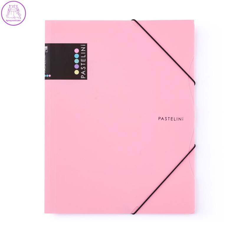Deska s gumičkou A4 PP PASTELINI, růžová