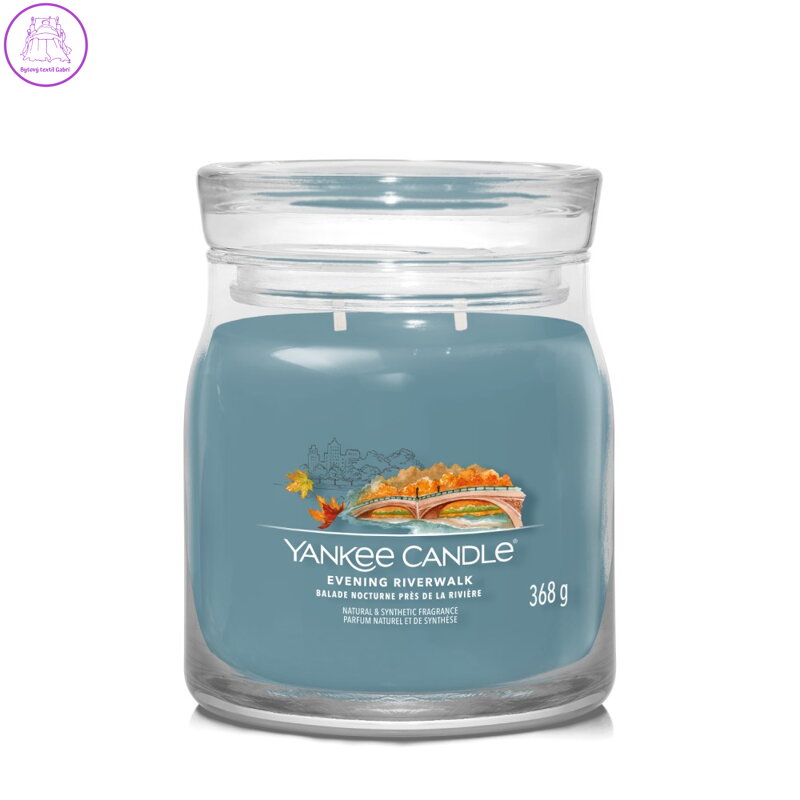 Svíčka Yankee Candle - Evening Riverwalk, střední