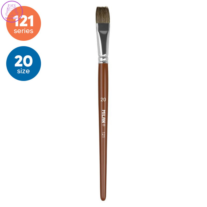 Štětec plochý MILAN č. 20 - 121 Štětec plochý MILAN č. 20 - 121