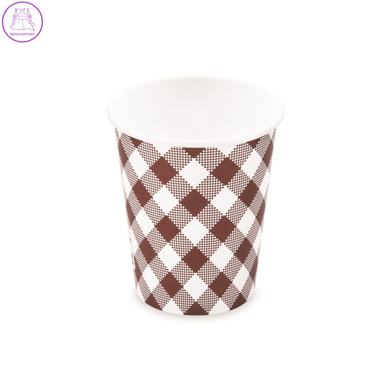 Papírový kelímek Karo Ø80mm 280ml `M: 0,2L/8oz` [10 ks]