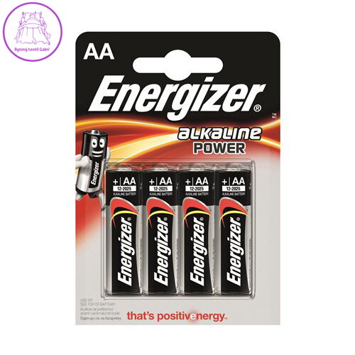 Batérie, AA ceruzkové, 4 ks, ENERGIZER "Alkaline Power" Batérie, AA ceruzkové, 4 ks, ENERGIZER "Alkaline Power"