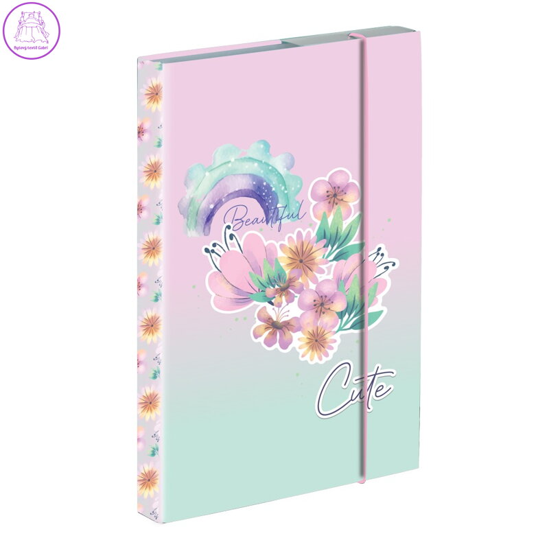 Box na sešity A4 Flowers