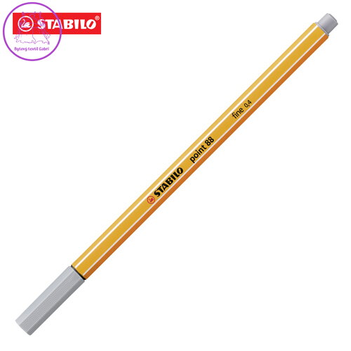 Liner STABILO point 88 světle šedý Liner STABILO point 88 světle šedý
