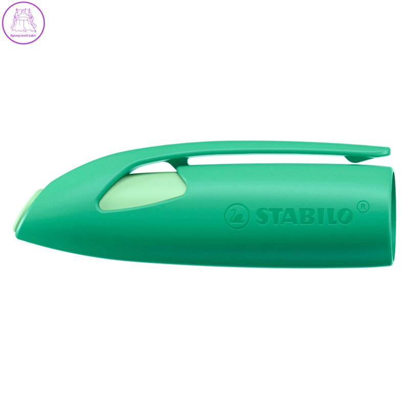 Uzáver pre ergonomické školské plniace pero STABILO, zelený